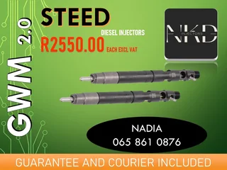 Gwm 2.0 Steed Diesel Injectors For Sale On Exchange Or To Recon With Warranty