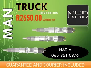 Man Truck Diesel Injectors For Sale Or To Recon