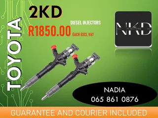 Toyota 2kd Diesel Injectors For Sale On Exchange