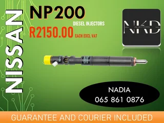 Nissan Np200 Diesel Injectors For Sale Or To Recon