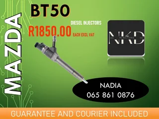 Mazda Bt50 Diesel Injectors For Sale On Exchange Or To Recon With Warranty