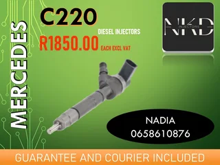 Mercedes C220 Diesel Injectors For Sale Or To Recon