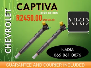 Chevrolet Captiva Diesel Injectors For Sale On Exchange With 6 Months Warranty