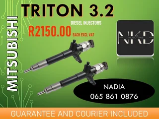 Mitsubishi Triton 3.2 Diesel Injectors For Sale On Exchnage Or To Recon With Warranty