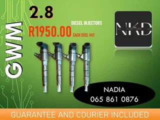 Gwm 2.8 Diesel Injectors For Sale On Exchange Or To Recon