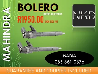 Mahindra Bolero Diesel Injectors For Sale On Exchange Or To Recon With Warranty