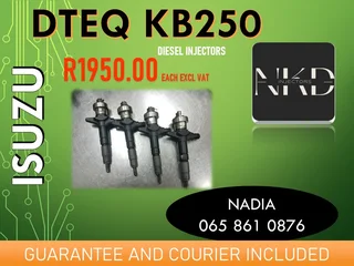 Isuzu Dteq Kb250 Diesel Injectors For Sale On Exchange With 6 Months Warranty