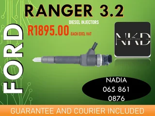 Ford Ranger 3,2 Diesel Injectors For Sale On Exchange With 6 Months Warranty