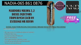 Mahindra Mhawk 2.2 Diesel Injectors For Sale On Exchnage Or To Recon With Warranty