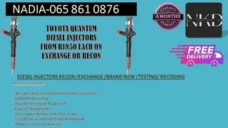 Toyota Quantum Diesel Injectors For Sale On Exchange Or To Recon