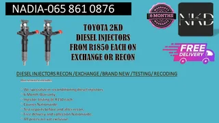 Toyota 2kd Diesel Injectors For Sale On Exchange