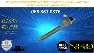 Mercedes Benz Sprinter Diesel Injectors For Sale Or To Recon