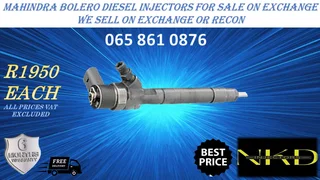 Mahindra Bolero Diesel Injectors For Sale On Exchnage Or To Recon With Warranty