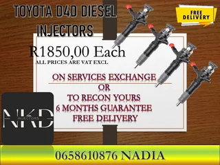 Toyota D4d Diesel Injectors For Sale On Exchange