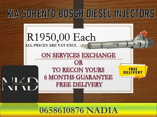 Kia Sorento Diesel Injectors For Sale Or To Recon