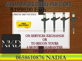 Nissan Np300 Diesel Injectors For Sale On Exchange