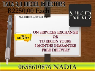 Tata 3.0 Diesel Injectors For Sale On Exchange Or To Recon