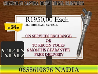 Chevrolet Captiva Diesel Injectors For Sale On Exchange