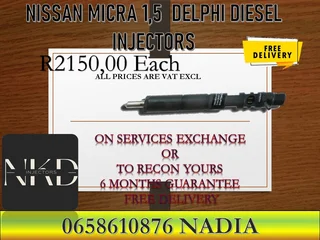 Nissan Micra 1.5 Diesel Injectors For Sale On Exchange With 6 Months Warranty