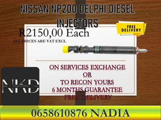 Nissan Np200 Diesel Injectors For Sale On Exchange Or To Recon