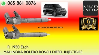 Mahindra Bolero Diesel Injectors For Sale Or To Recon