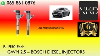 Gwm 2.5 Diesel Injectors Flr Sale Or To Recon