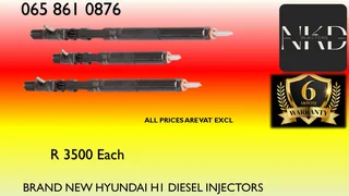 New Hyundai H1 Diesel Injectors For Sale Or To Recon