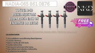 Toyota D4d Diesel Injectors For Sale On Exchange