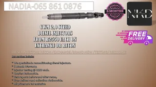 Gwm 2.0 Steed Diesel Injectors For Sale On Exchange Or To Recon With Warranty