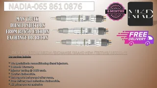 Man Truck Diesel Injectors For Sale Or To Recon