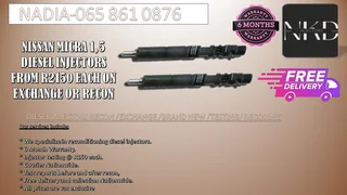 Nissan Micra 1.5 Diesel Injectors For Sale On Exchange With 6 Months Warranty