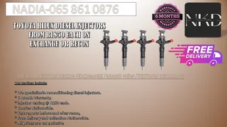 Toyota Hilux Diesel Injectors For Sale On Exchange