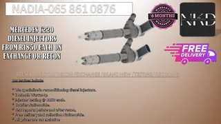 Mercedes C220 Diesel Injectors For Sale Or To Recon