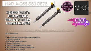 Chevrolet Captiva Diesel Injectors For Sale On Exchange With 6 Months Warranty