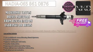 Mitsubishi Triton 3.2 Diesel Injectors For Sale On Exchange Or To Recon With Warranty
