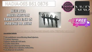 Isuzu Dteq Kb250 Diesel Injectors For Sale On Exchange With 6 Months Warranty