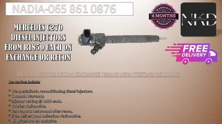 Mercedes C270 Diesel Injectors For Sale Or To Recon