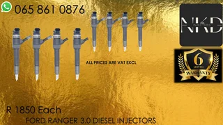 Ford Ranger 3.0 Diesel Injectors For Sale On Exchange Or To Recon