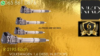 Audi 1.6 Diesel Injectors For Sale Or To Recon
