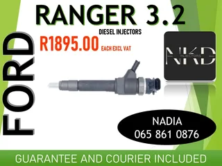 Ford Ranger 3.2 Diesel Injectors For Sale On Exchange With 6 Months Warranty