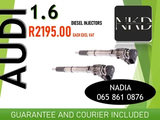 Audi 1.6 Diesel Injectors For Sale On Exchnage Or To Recon With Warranty
