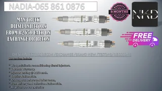 Man Truck Diesel Injetors For Sale Or To Recon