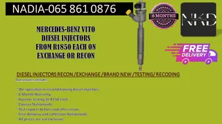 Mercedes Benz Vito Diesel Injectors For Sale Or To Recon