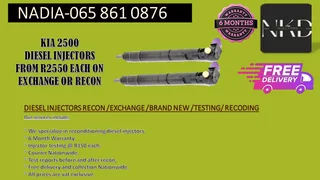 Kia 2500 Diesel Injectors For Sale On Exchange Or To Recon