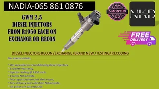Gwm 2.5 Diesel Injectors For Sale On Exchange Or To Recon