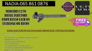 Mercedes C270 Diesel Injectors For Sale Or To Recon