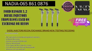 Ford Ranger 3.2 Diesel Injetors For Sale On Exchange With 6 Months Warranty