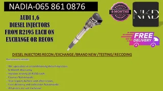 Audi 1.6 Diesel Injectors For Sale On Exchange Or To Recon