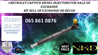 Chevrolet Captiva Diesel Injectors For Sale On Exchnage With 6 Months Warranty