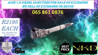 Audi 1.6 Diesel Injectors For Sale Or To Recon